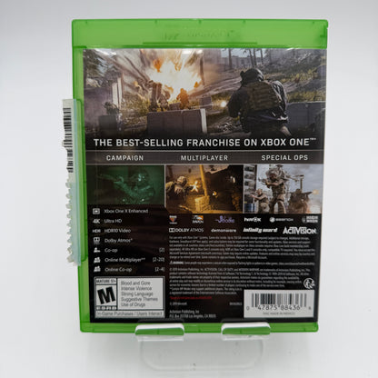 Xbox One Call of Duty: Modern Warfare Video Game - Used With Box