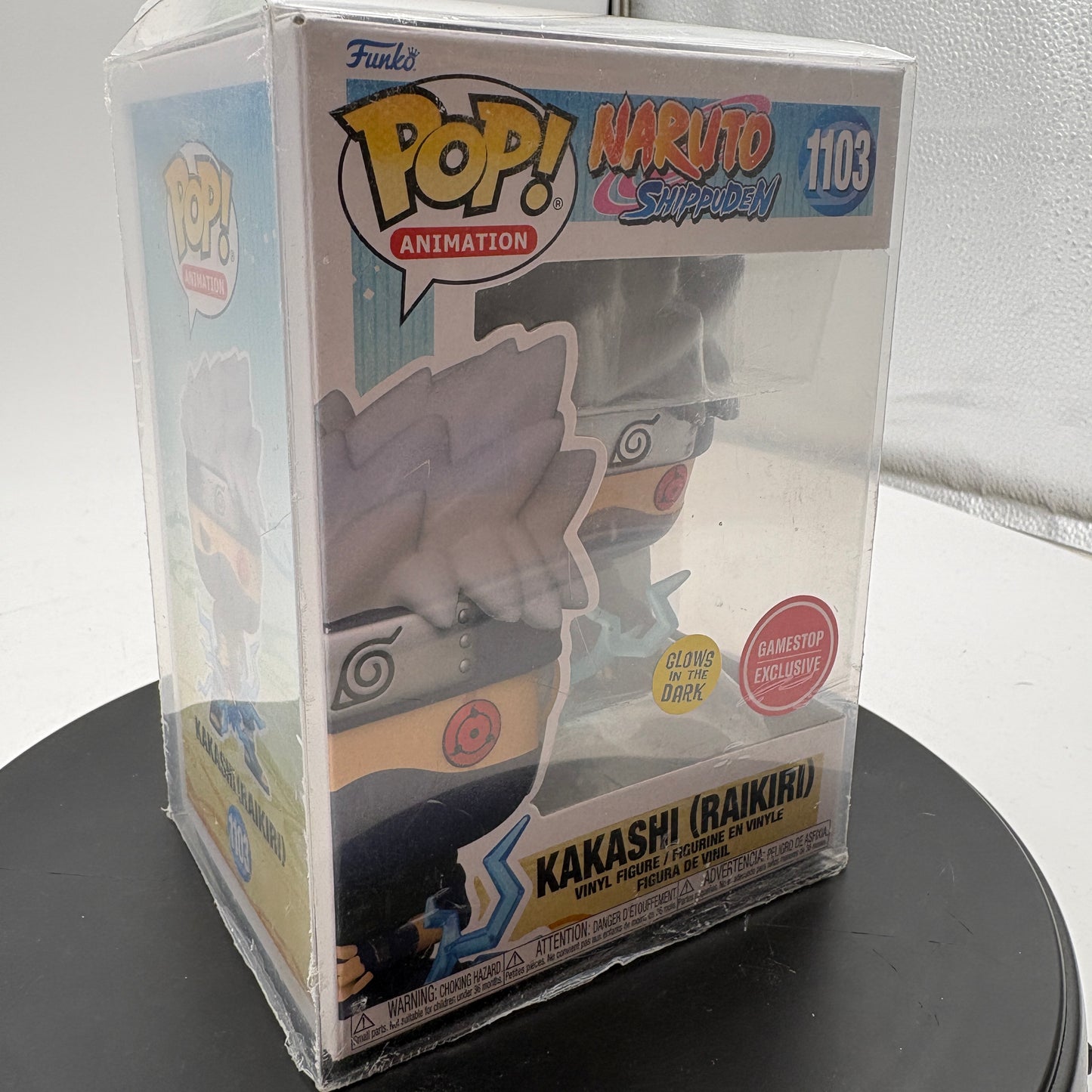 Funko Pop! Naruto Shippuden Kakashi (Raikiri) #1103 GameStop Exclusive Glow Collectible Figure