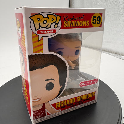 Funko Pop! Television Richard Simmons #59 Target Exclusive Vinyl Figure