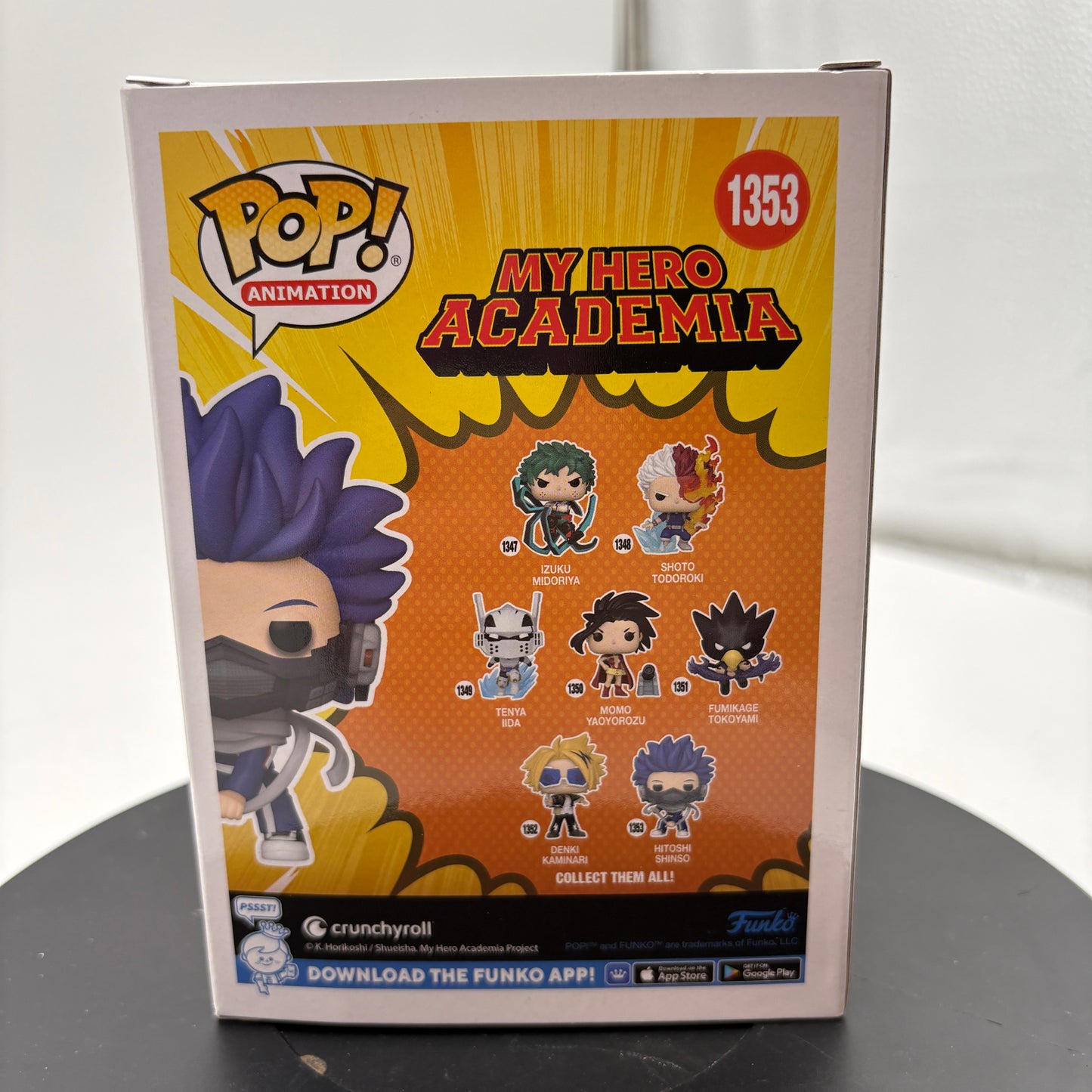 Funko POP! Animation My Hero Academia Hitoshi Shinso #1353 Collectible Figure