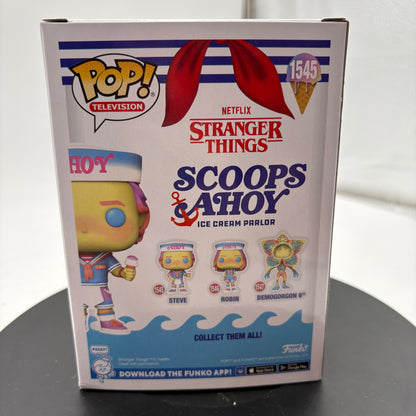 Funko Pop! Television Stranger Things Steve #1545 Scoops Ahoy Sherbert Surprise