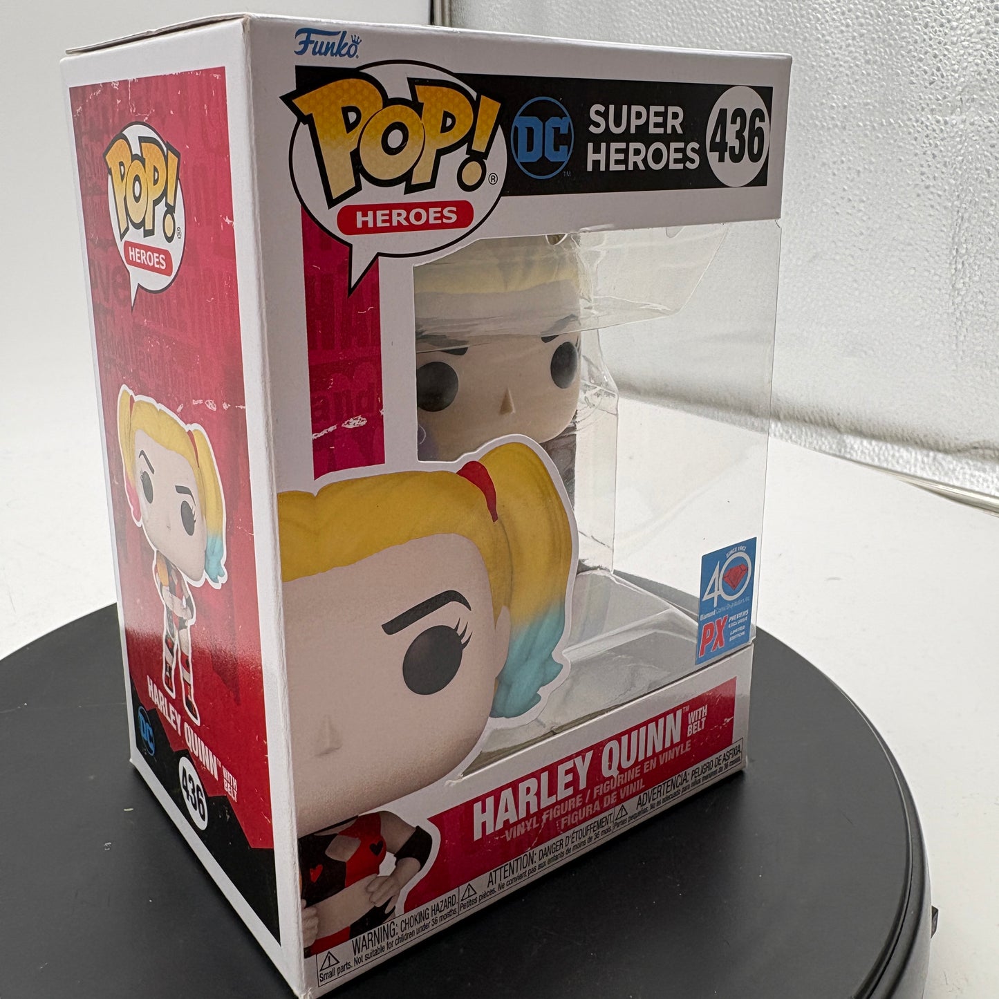 Funko Pop! Heroes DC Super Heroes 436 Harley Quinn With Belt Vinyl Figure