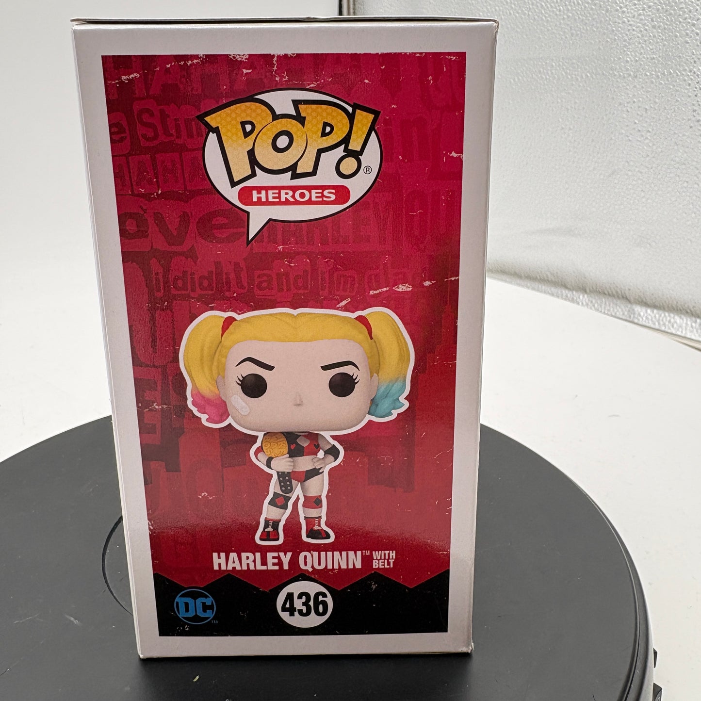 Funko Pop! Heroes DC Super Heroes 436 Harley Quinn With Belt Vinyl Figure