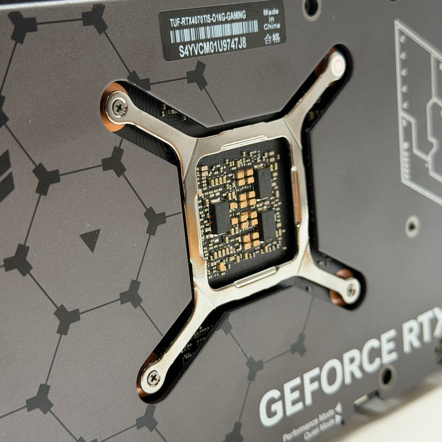 Asus TUF GeForce RTX 4070 Ti Super OC Graphics Card