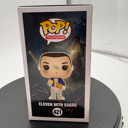 Funko Pop! Television Stranger Things #421 Eleven with Eggos Collectible Figure