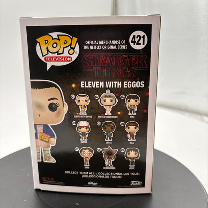 Funko Pop! Television Stranger Things #421 Eleven with Eggos Collectible Figure