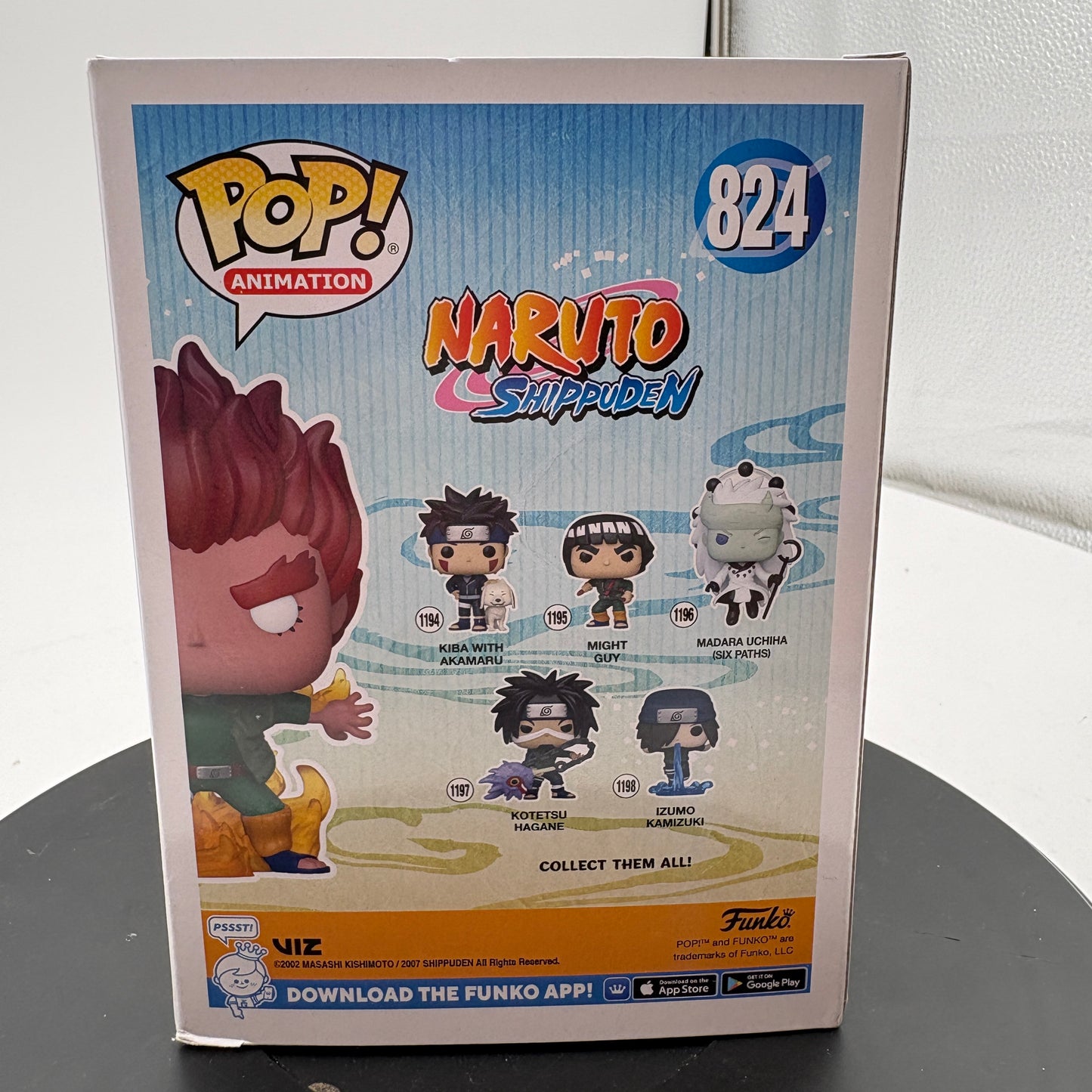 Funko Pop! Vinyl Naruto Might Guy (Eight Inner Gates) #824 Collectible Figure