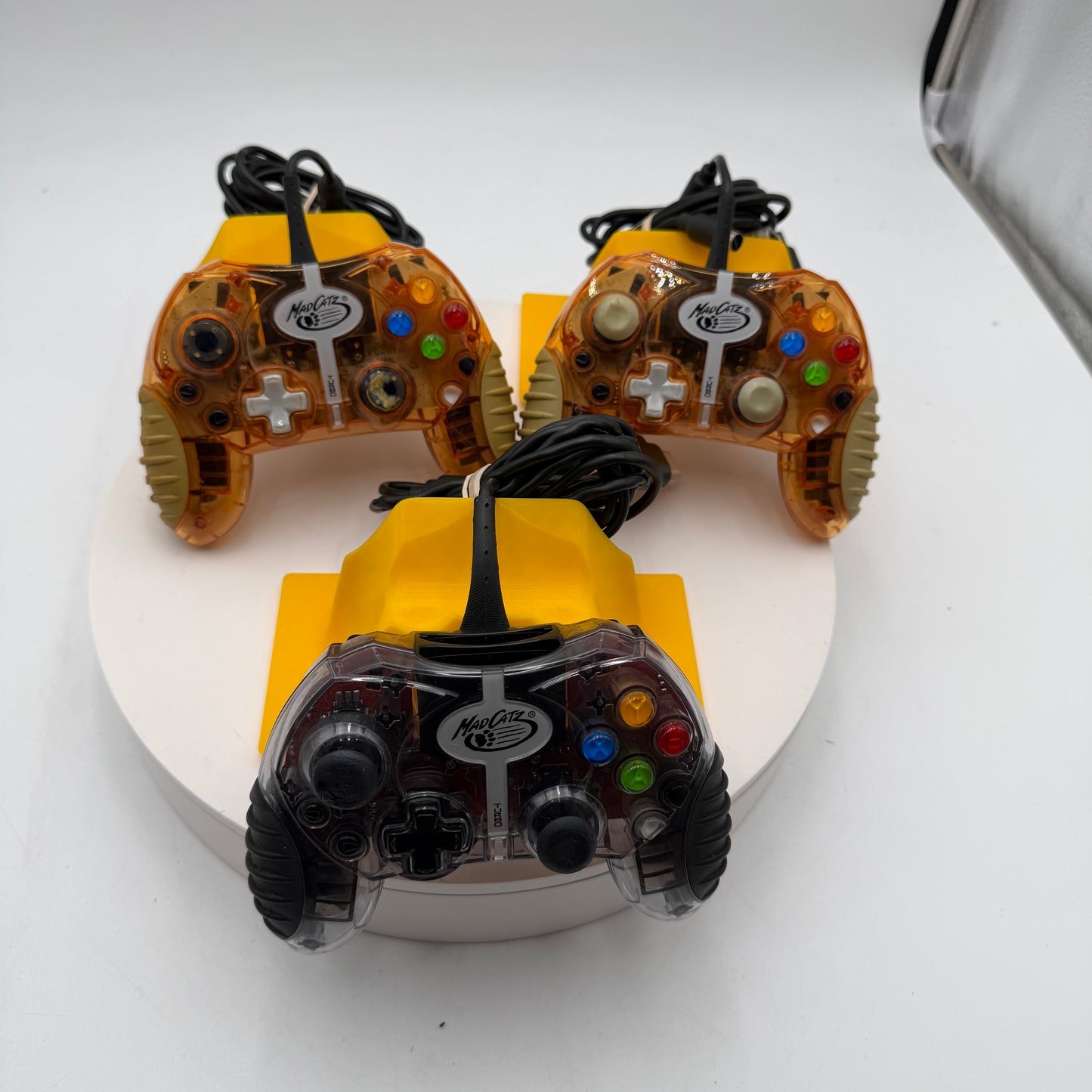 Microsoft Xbox MadCatz Video Game Controller Lot of 3