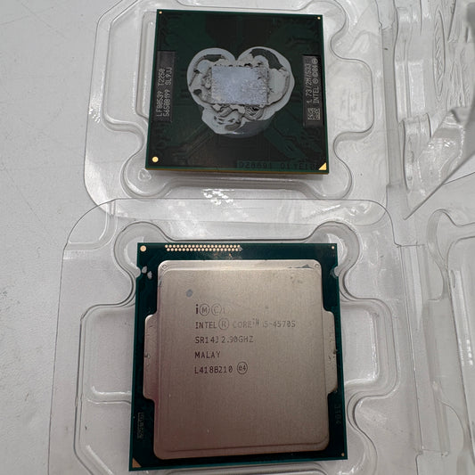 Lot of Two Assorted Processors READ