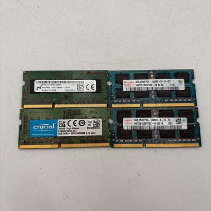 Lot of 24 Assorted Laptop RAM Modules Various Sizes READ