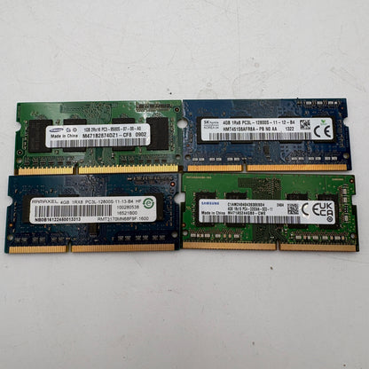 Lot of 24 Assorted Laptop RAM Modules Various Sizes READ