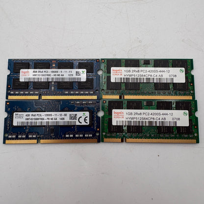 Lot of 24 Assorted Laptop RAM Modules Various Sizes READ
