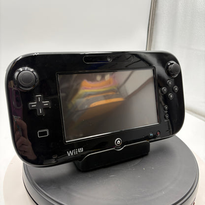 Nintendo Wii U Console WUP-101(02) Black 32GB with 2 Controllers