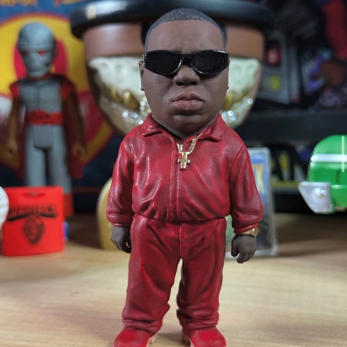 Plastic Cell Notorious B.I.G. Sculpture #006 Collectible