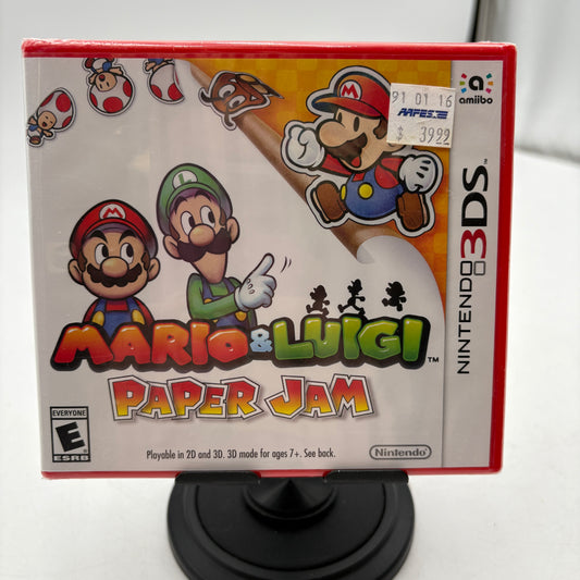 Mario & Luigi: Paper Jam (Nintendo 3DS) Video Game NIB