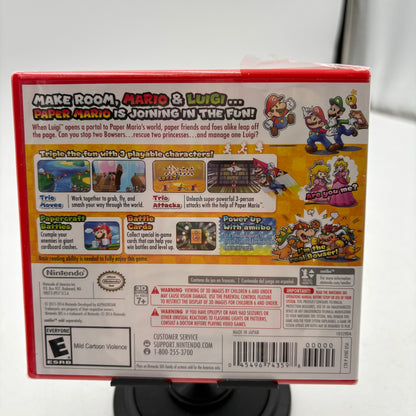 Mario & Luigi: Paper Jam (Nintendo 3DS) Video Game NIB