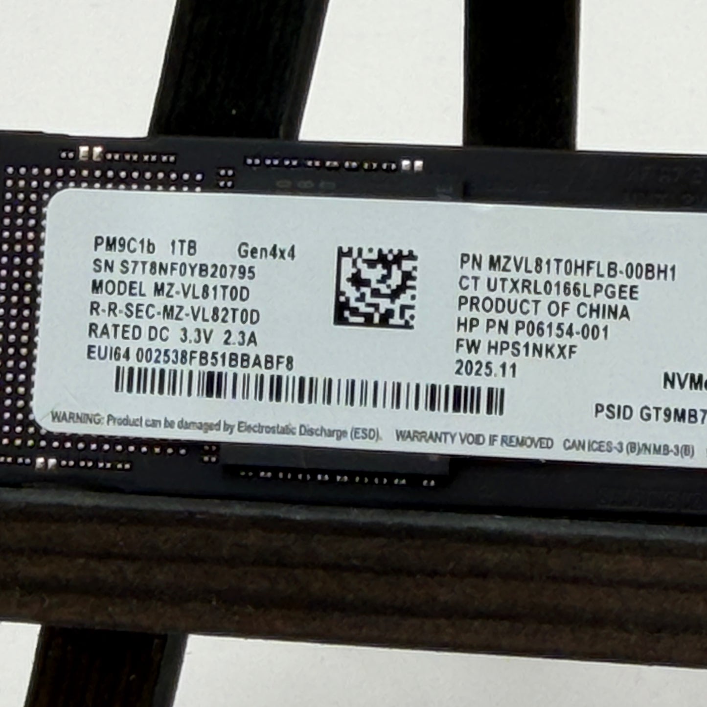 Samsung 2280mm SSD PLUS 1TB M.2 NVMe Gen 4.0 x4 SSD
