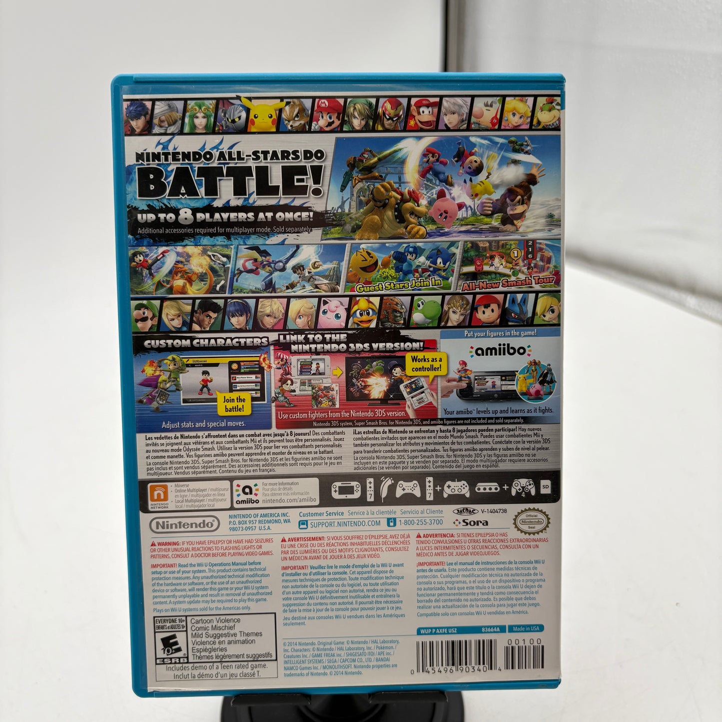 Wii U Super Smash Bros. Video Game