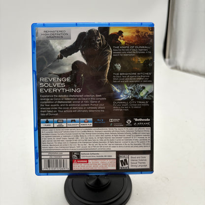 Dishonored Definitive Edition Playstation 4 CIB