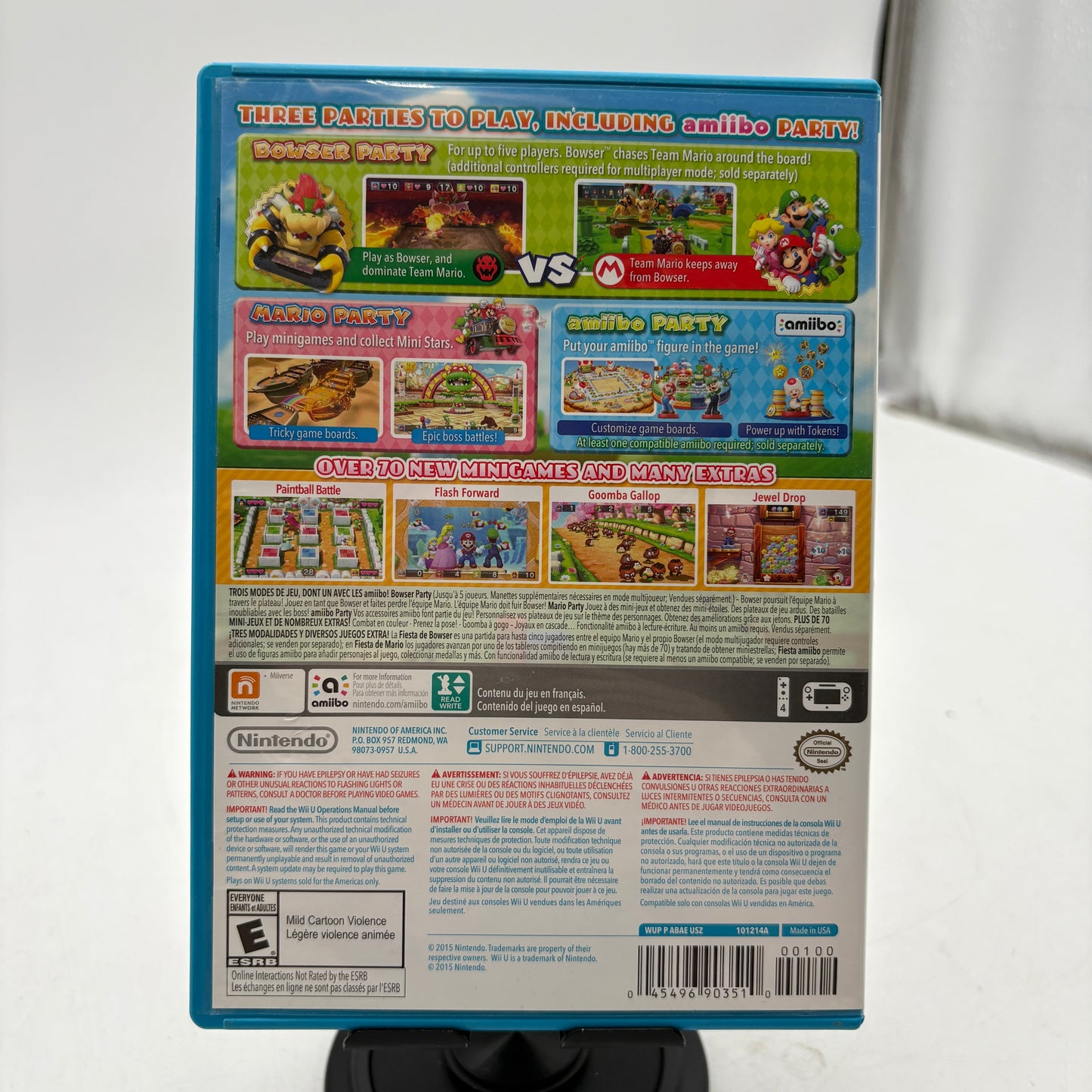 Wii U Mario Party 10 CIB