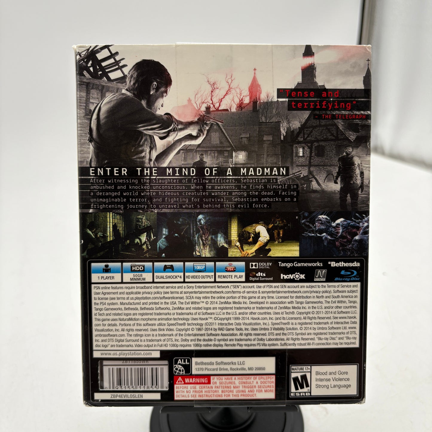 The Evil Within PlayStation 4 Video Game CIB