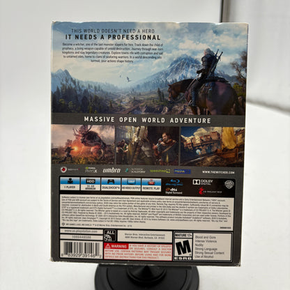 Witcher 3: Wild Hunt PlayStation 4 Video Game CIB
