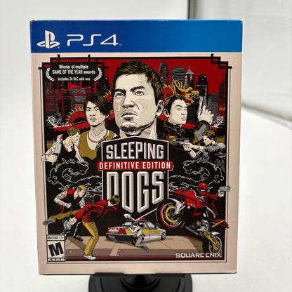 Sleeping Dogs: Definitive Edition [Limited Edition] for PS4 CIB
