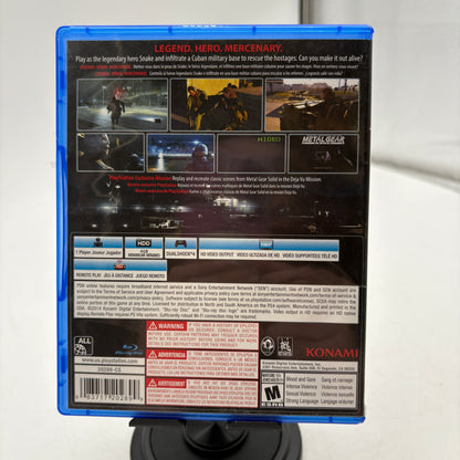 Metal Gear Solid V: Ground Zeroes Playstation 4 CIB