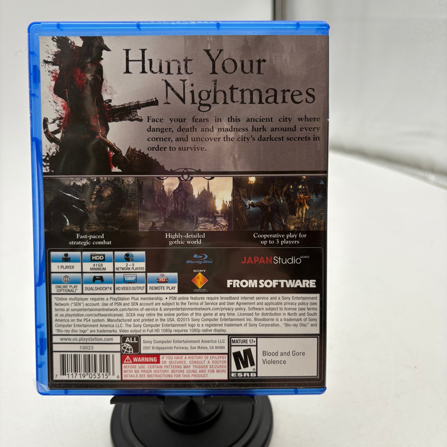 Bloodborne for PlayStation 4 CIB