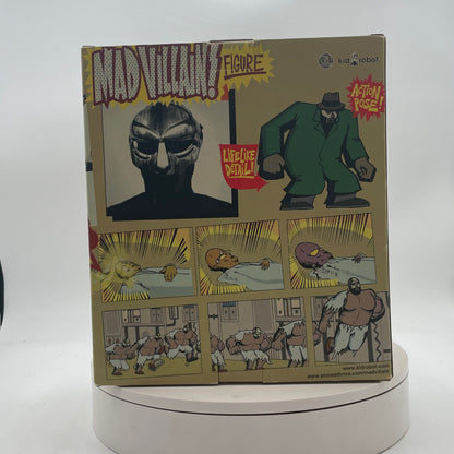 Kid Robot MF Doom Mad Villain Toy Figure Stones Throw Black Box Only