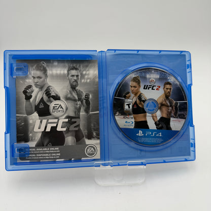 Playstation 4 UFC 2 Game With Box Light Scratches