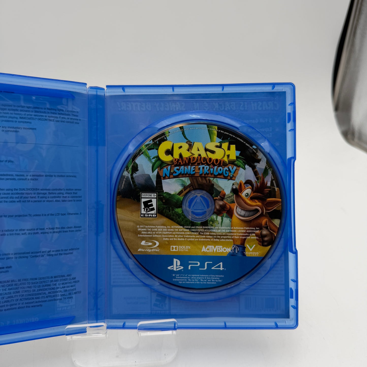 Playstation 4 Crash Bandicoot N. Sane Trilogy