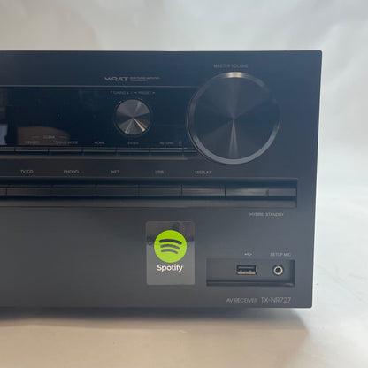 Onkyo TX-NR727 7.2 Channel Network AV Receiver