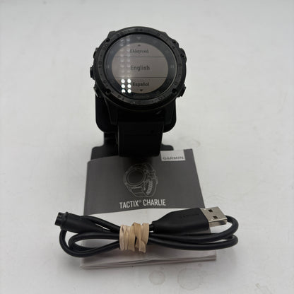 Garmin Tactix Charlie GPS Smart Watch Titanium Sapphire