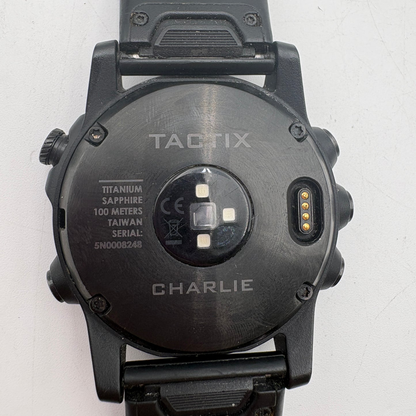 Garmin Tactix Charlie GPS Smart Watch Titanium Sapphire