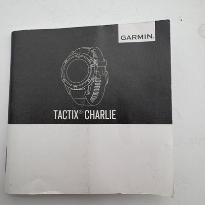 Garmin Tactix Charlie GPS Smart Watch Titanium Sapphire
