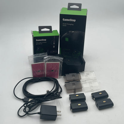 GameStop Dual Charging Dock & Rechargeable Battery Packs Kit