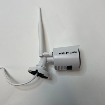 Lot of 7 Night Owl WNIP-2LTA-BU Security Cameras + Power Cables Untested