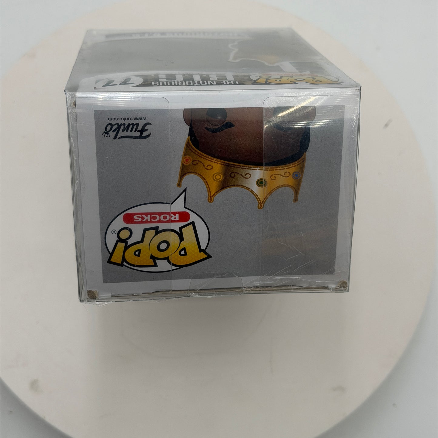 Funko Pop! Rocks Notorious B.I.G. with Crown #77 Vinyl Figure New In Box