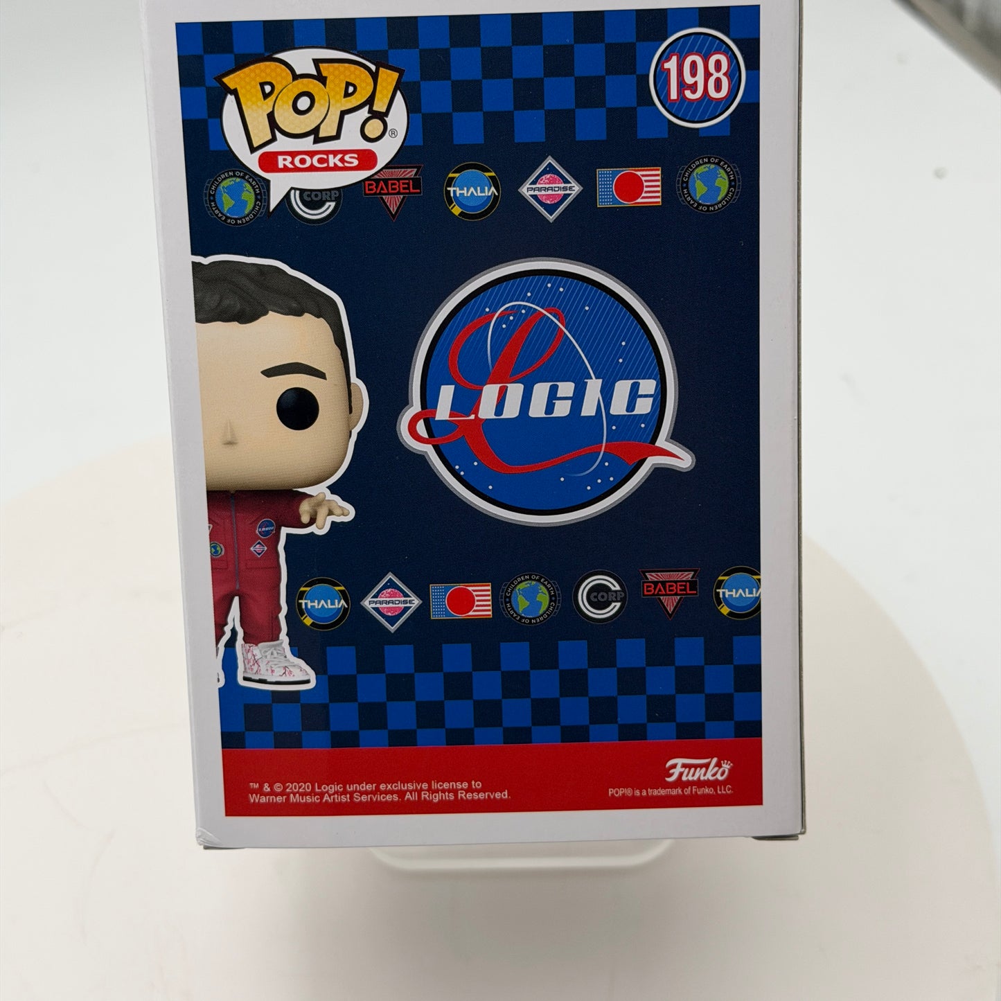 Funko Pop! Rocks Logic #198 Vinyl Figure New In Box
