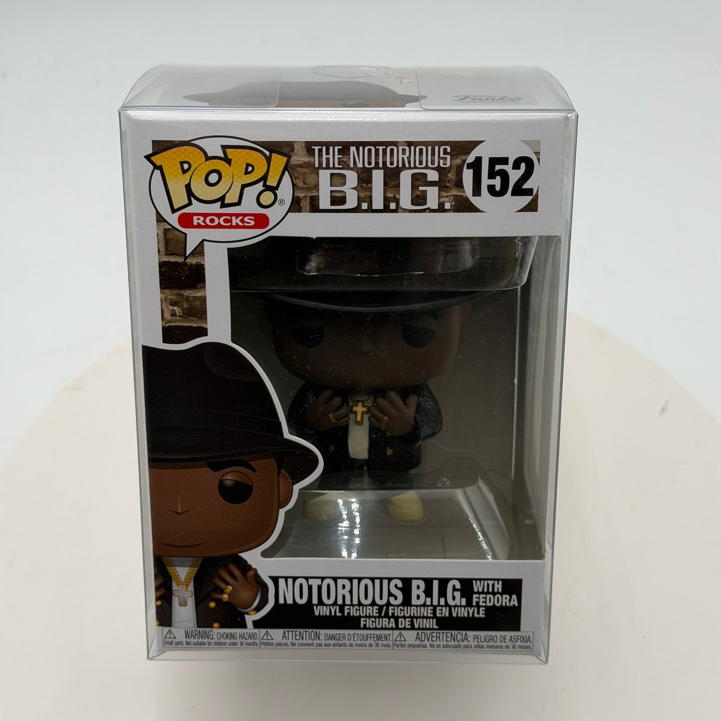 Funko Pop! Rocks Notorious B.I.G. With Crown Figure #77 New In Box