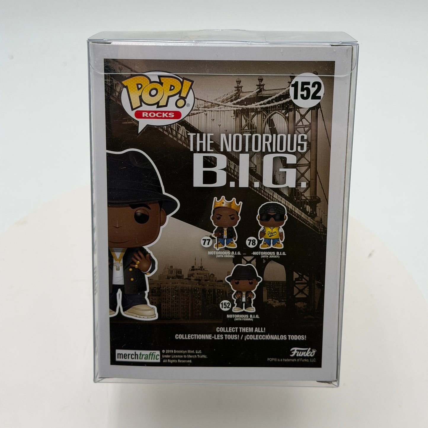 Funko Pop! Rocks Notorious B.I.G. With Crown Figure #77 New In Box