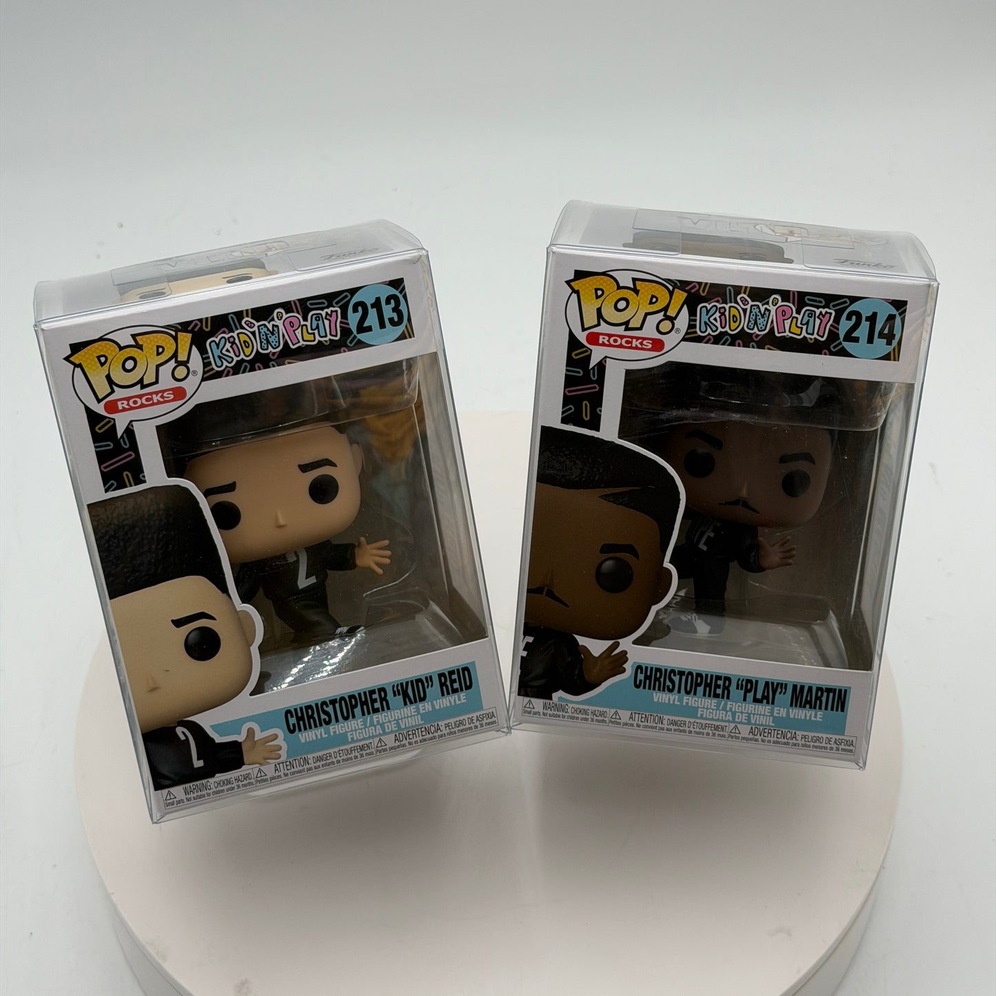 Funko Pop! Rocks Kid ’n Play #213 #214 Vinyl Figures New In Box