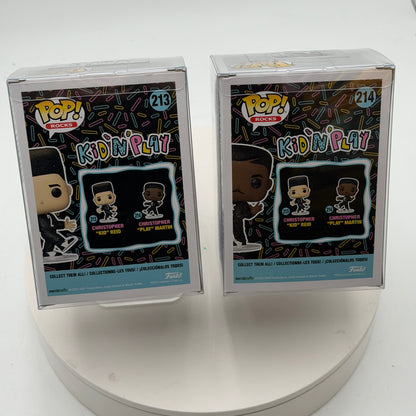 Funko Pop! Rocks Kid ’n Play #213 #214 Vinyl Figures New In Box