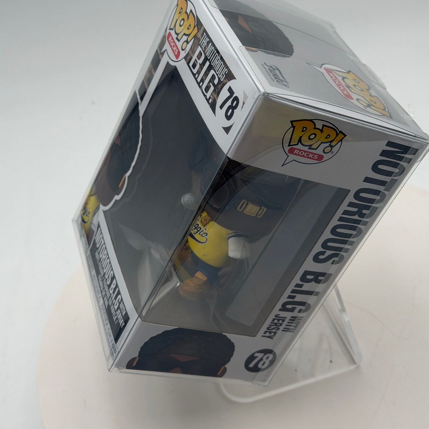 Funko Pop! Rocks The Notorious B.I.G. with Jersey #78 Black Collectible Figure
