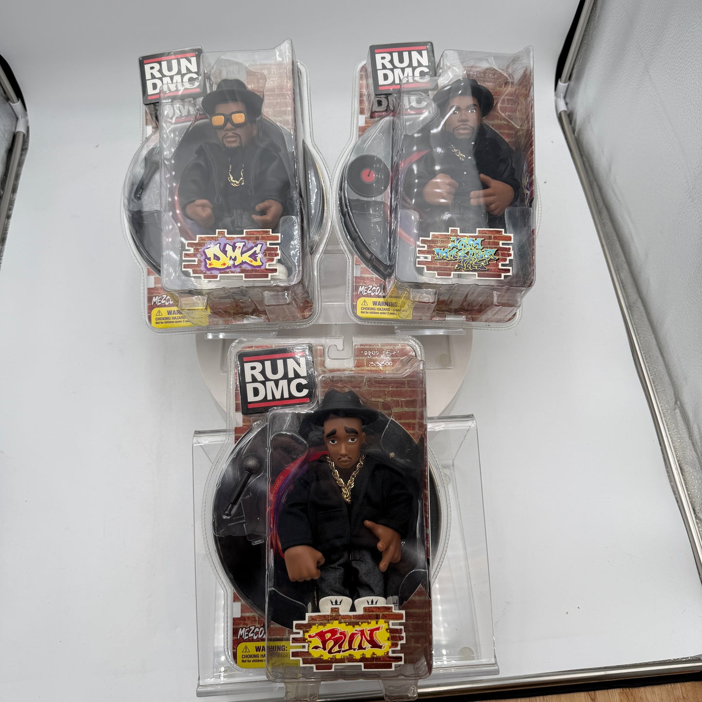 Mezco RUN DMC Figures Full Set Run DMC & Jam Master Jay