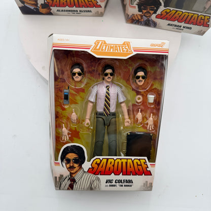 Super7 Beastie Boys Ultimates Sabotage Action Figure Complete Set of 3
