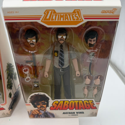 Super7 Beastie Boys Ultimates Sabotage Action Figure Complete Set of 3