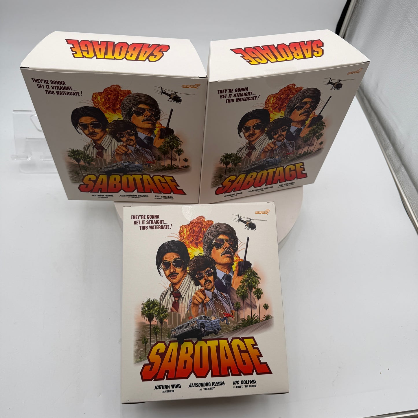 Super7 Beastie Boys Ultimates Sabotage Action Figure Complete Set of 3