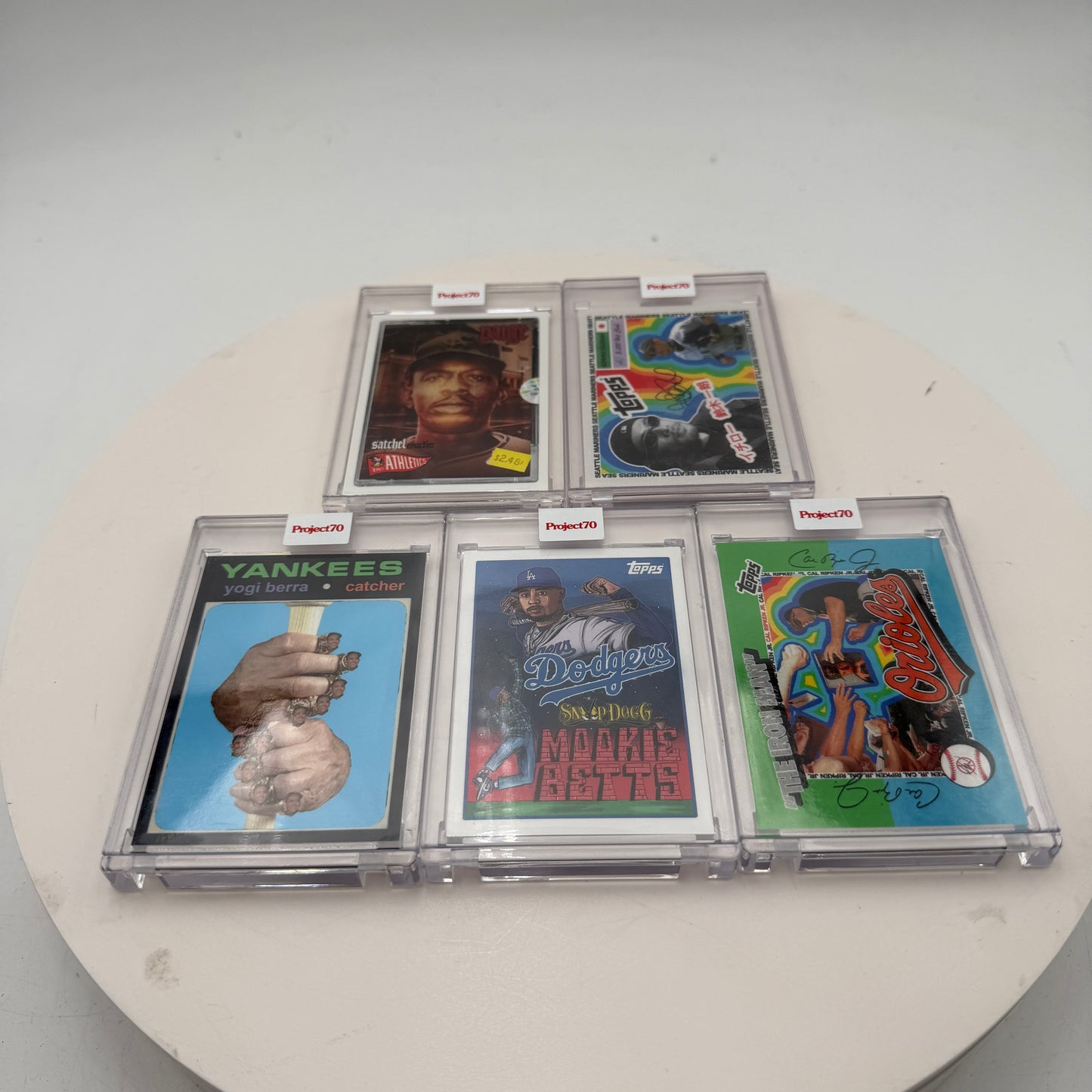 Topps Project 70 Lot of 5 Cards
